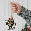 Maxcorners Custom Name Dart Ornament, Christmas Gift Decoration 2D Flat LM2111
