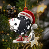 Maxcorners Poker Casino Christmas Ornament, Personalized Ornament 2D Flat LM2211