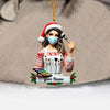 Maxcorners Makeup Artist Christmas Ornament, Personalized Ornament 2D Flat LM2211
