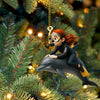 Maxcorners Dolphin Trainer Home Decor, Christmas Ornament, Personalized Ornament 19 2D Flat LM2111