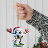 Maxcorners Football Ball Christmas Ornament, Personalized Ornament 2D Flat LM2211