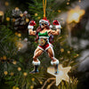 Maxcorners Strong Woman Home Decor Christmas Ornament, Personalized Ornament 2D Flat LM2211