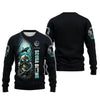 Maxcorners Diving Custom Name 3D Shirt Scuba Diving Skeleton Personalized Gift For Diver Lovers LM2111