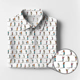 Maxcorners Golf Swing Motion Shirt, Pattern Golf Polos, Golf Gift For Men's, Funny Golf Shirts