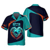Maxcorners 3D Full Print Scuba Diving Heart Shirts Personalized Name Gift For Diver Lovers LM2111