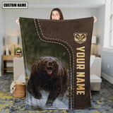 Maxcorners Personalized Bear Hunting Blanket