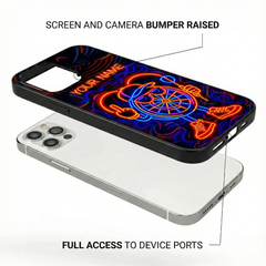 Maxcorners Darts Cartoon Board Middle Finger Graffiti Street Personalized Name 3D Phone Case