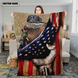 Maxcorners Personalized Duck Hunting Blanket