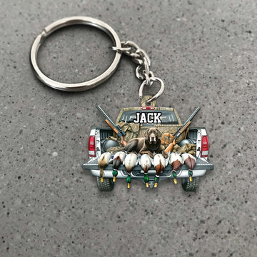Maxcorners Duck Hunting Christmas Ornament