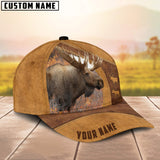 Maxcorners Moose Hunting Classic Personalized Cap