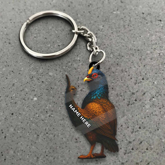 Maxcorners Personalized Funny Bird Ornament - Custom Christmas Gift for Hunters & Bird Lovers LM0411