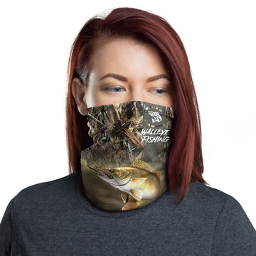 Maxcorners Walleye Fishing Nature Neck Gaiter