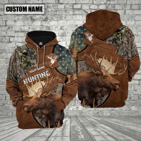 Maxcorners Custom Name Hunting Shirt 3D All Over Printed Clothes