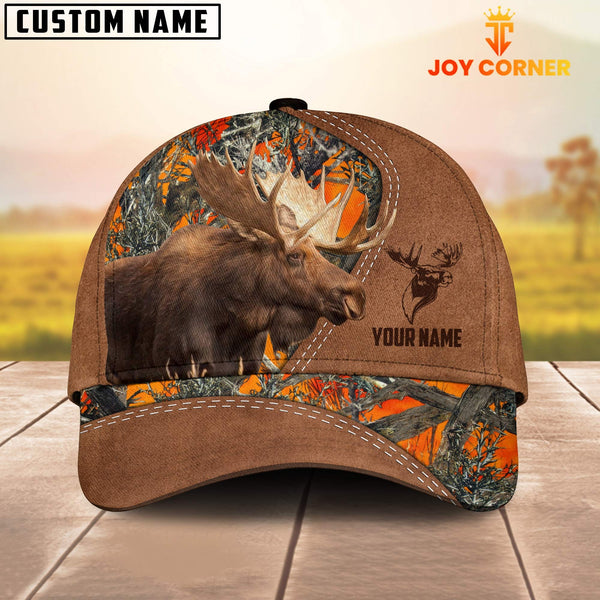 Maxcorners Moose Hunting Classic Personalized Cap