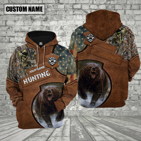 Maxcorners Custom Name Hunting Shirt 3D All Over Printed Clothes