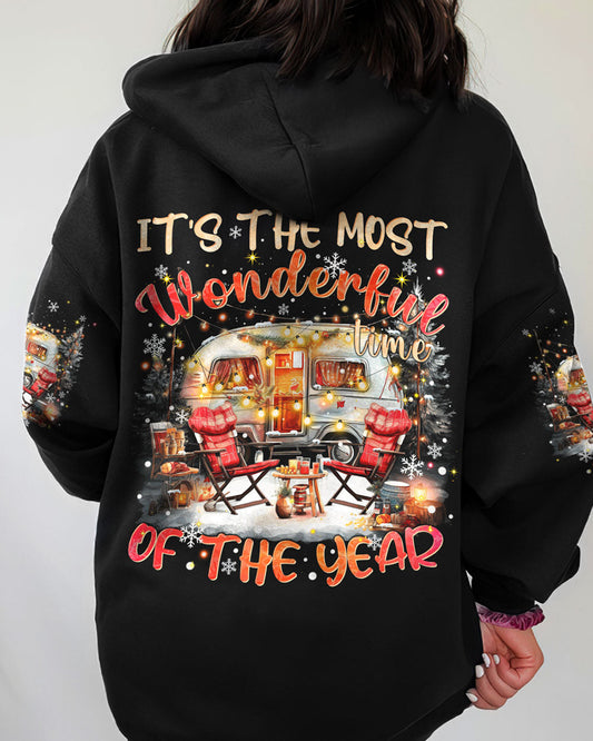 Maxcorners It's The Most Wonderful Time Camping Christmas All Over Print LM2101