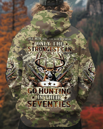 Maxcorners Go Hunting In Their Seventies Deer All Over Print LM1601