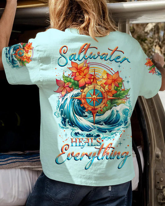 Maxcorners Saltwater Heals Everything Compass All Over Print LM2101