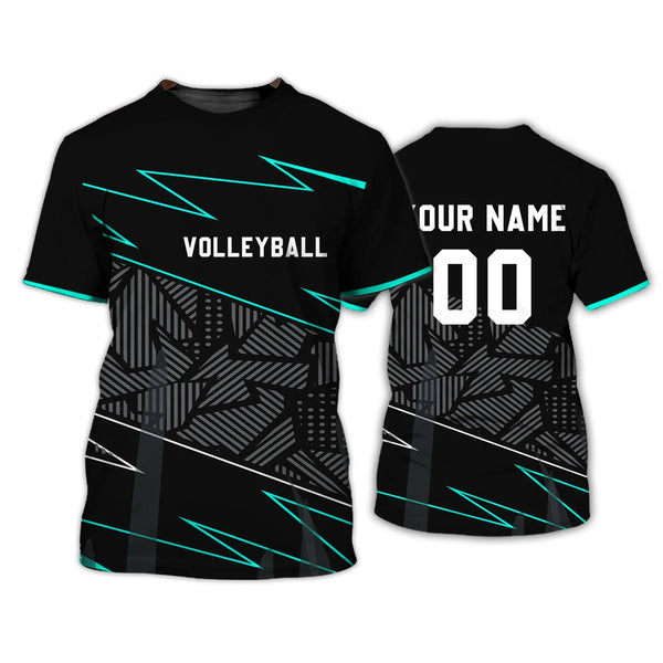 Maxcorners Volleyball Customized Name Basic Unisex Shirt