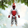 Maxcorners Custom Name Taekwondo Ornament, Taekwondo Christmas Gift 2D Flat LM2111