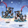 Maxcorners Santa Anchor Home Decor Christmas Ornament, Personalized Ornament 2D Flat LM2211