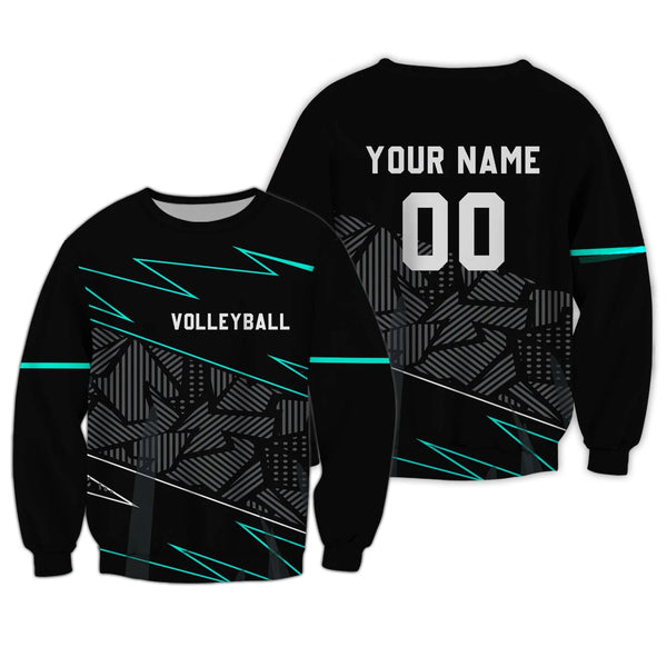 Maxcorners Volleyball Customized Name Basic Unisex Shirt