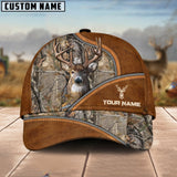 Maxcorners Hunting Premium Brown Pattern ( Multi Animal Option ) Personalized Hats