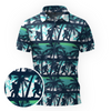 Maxcorners Bigfoot Beach Party Vibes Golf Polo Shirt