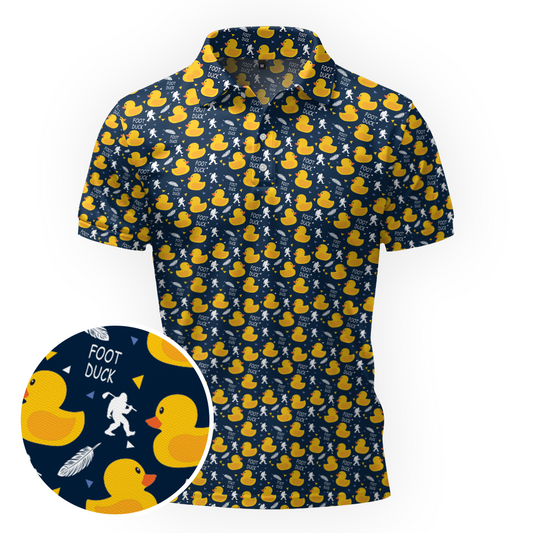 Maxcorners Foot Duck Club Golf Polo Shirt