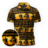 Maxcorners Sasquatch Tiki Torch Tour Golf Polo Shirt