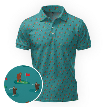 Maxcorners Legend Plays Through Golf Polo Shirt