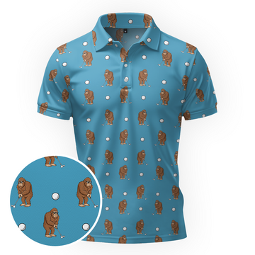 Maxcorners Sky Putt Parade Golf Polo Shirt