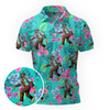 Maxcorners Bigfoot’s Beer Party Mode Golf Polo Shirt