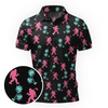 Maxcorners Midnight Palm Stroll Golf Polo Shirt