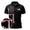 Maxcorners Bigfoot Goes Soldier Golf Polo Shirt