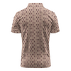 Maxcorners On Repeat - Sand Print Golf Polo Shirt