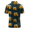 Maxcorners Sasquatch Six Pack Beer Golf Polo Shirt