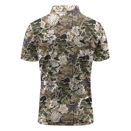 Maxcorners Tactical Sasquatch Squad Golf Polo Shirt