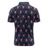 Maxcorners Dark Tropic Silhouette Golf Polo Shirt