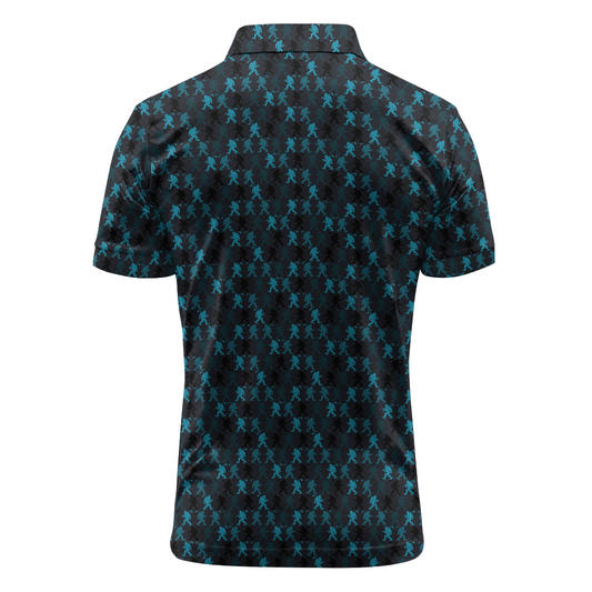 Maxcorners On Repeat - Deep Teal Golf Polo Shirt