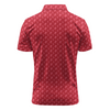 Maxcorners Bigfoot Overload - Brick Red Golf Polo Shirt