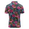 Maxcorners Sasquatch Loves Pink Floaties Golf Polo Shirt
