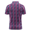 Maxcorners On Repeat - Berry Static Golf Polo Shirt