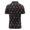 Maxcorners Neon Steps Society Golf Polo Shirt