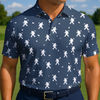 Maxcorners Silent Bigfoot Club Golf Polo Shirt