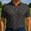 Maxcorners On Repeat - Dark Moss Golf Polo Shirt