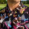 Maxcorners Sasquatch Music Party Golf Polo Shirt