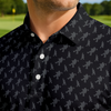 Maxcorners Bigfoot Overload - Blackout Golf Polo Shirt