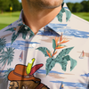 Maxcorners Sasquatch Oktoberfest Getaway Golf Polo Shirt