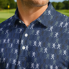 Maxcorners On Repeat - Slate Night Golf Polo Shirt